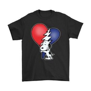 Snoopy Grateful Dead I Love Grateful Dead Unisex Tshirt